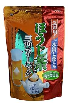 Amazon | 寿老園 ほうじ茶 三角ティーパック 50袋 ×3袋 ティー